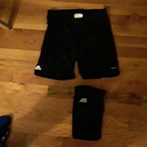 Softball shorts and slider